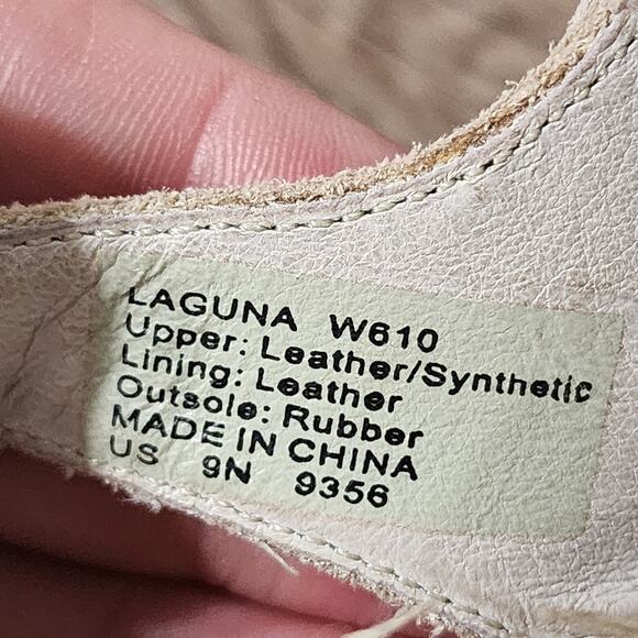 Abeo Laguna Womens Leather Sandals Size 9 Beige - Picture 9 of 9